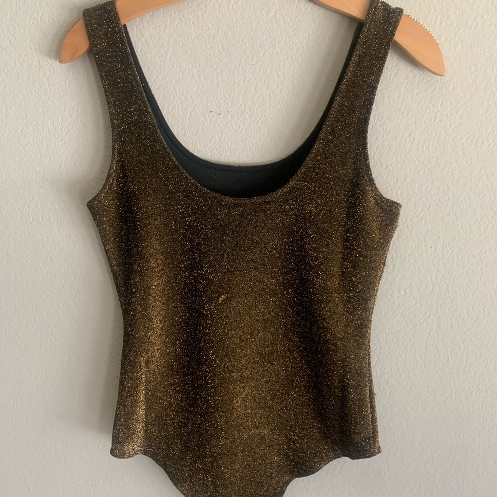 Simmering Gold Bodysuit